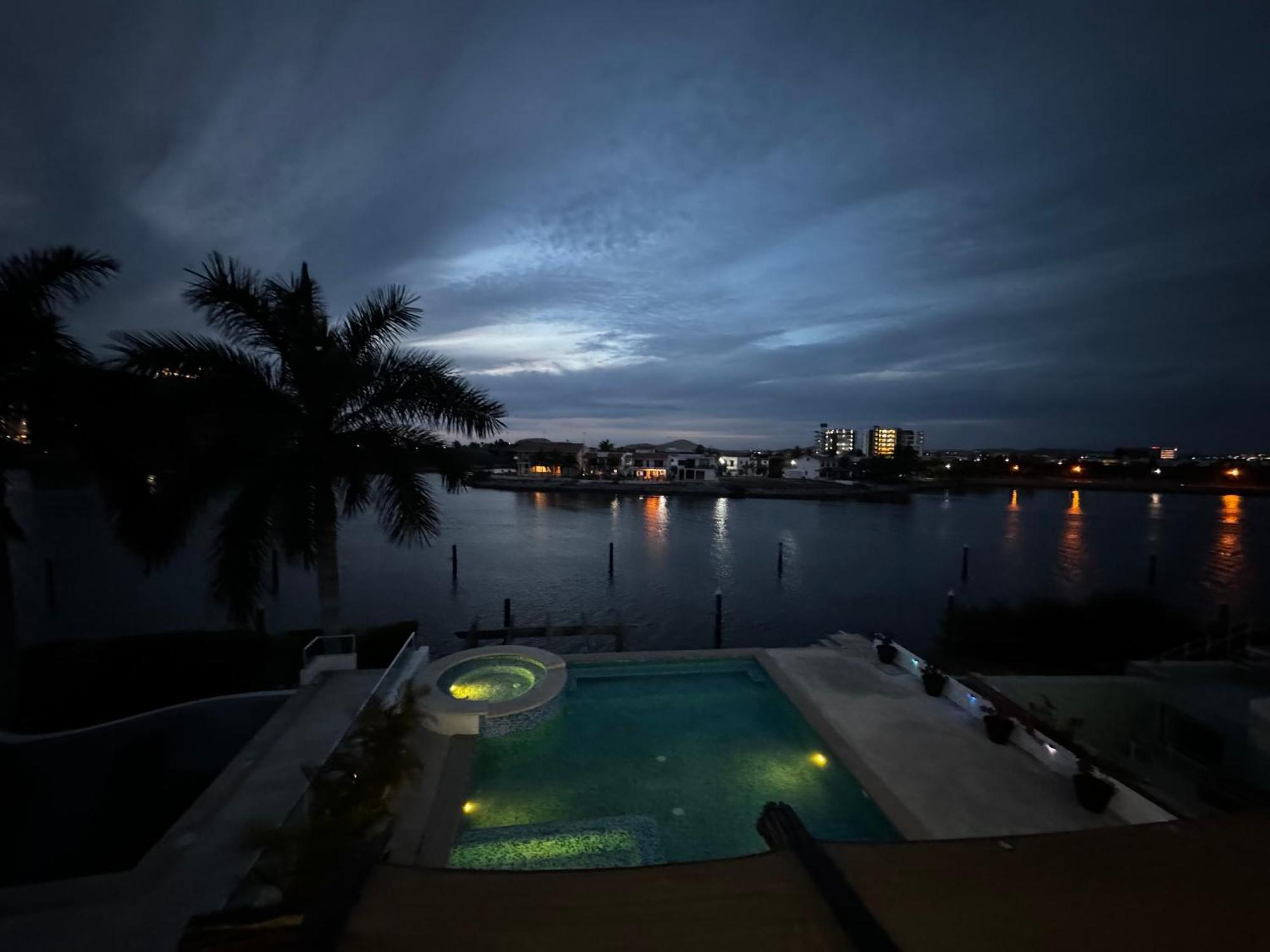 Villa Casa Isla Marina Vista Al Mar 20 Personas Mazatlán Exterior foto